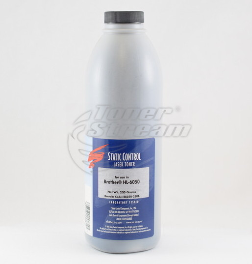 Монохромен тонер в бутилкаBR6050T220-SCC - 220 гр. 7500 копия, доставчик Static Control предназначен за TN-4100