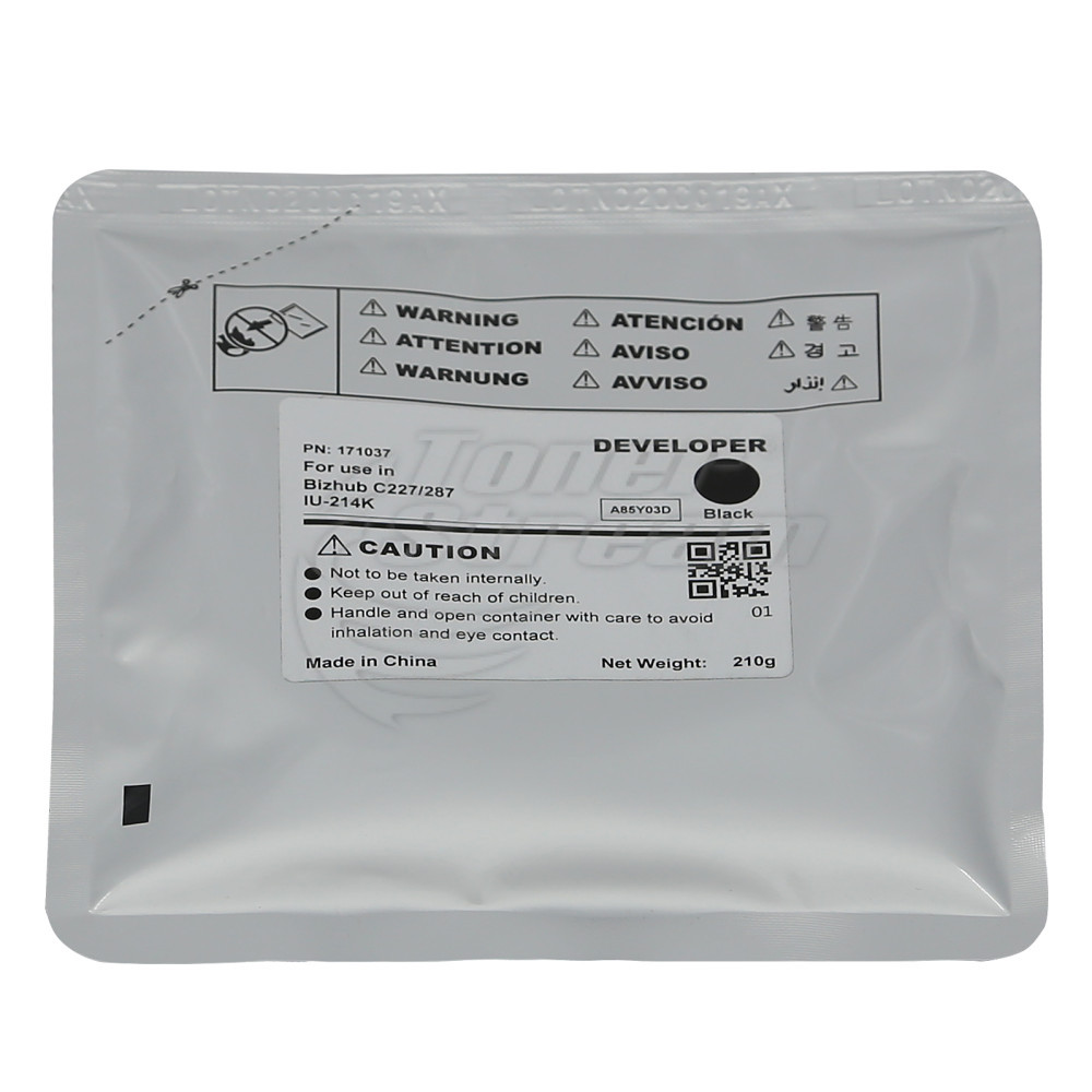 Developer MINC287D210B-CET 210 gr. 600000 copies black, suppliеr CET Group, for use in DV-214K - image 1