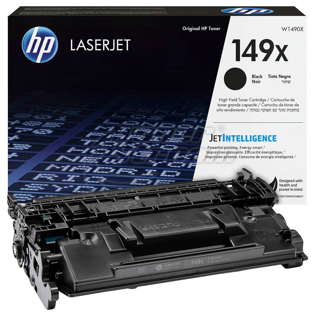 New original toner cartridge Hewlett-Packard W1490X - 149X- 9500 copies, monochrome, for use in LaserJet Pro 4002