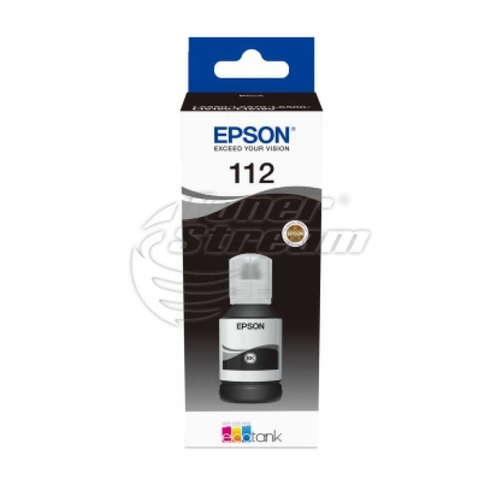 Мастило в бутилка - EPS112INKBK-OEM 7500 копия, черно, доставчик Epson предназначен за