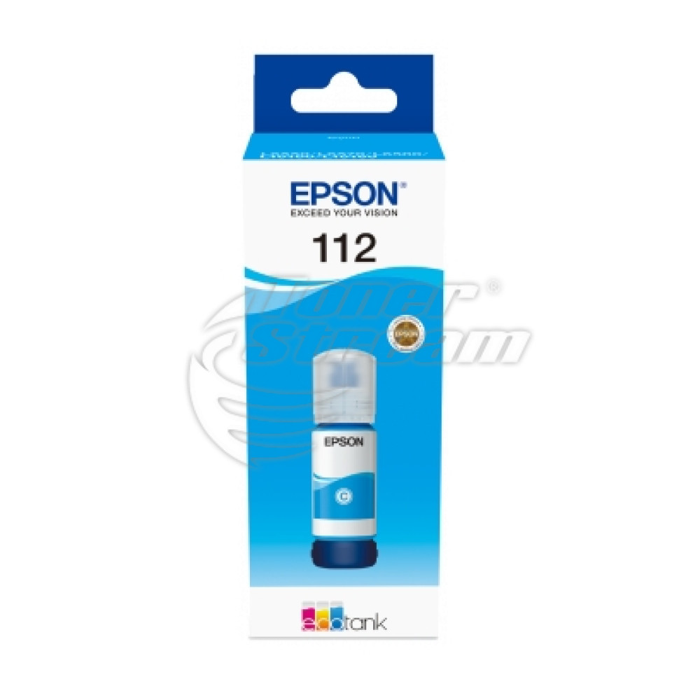 Мастило в бутилка - EPS112INKC-OEM 6000 копия, циан, доставчик Epson предназначен за