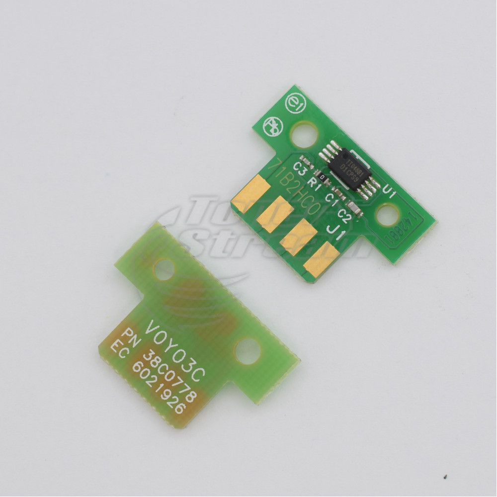 Чип за модул - LEXCS517CHIP3K5C-SCC 3500 копия циан, доставчик Static Control предназначен за 71B2HC0 - Изображение 1