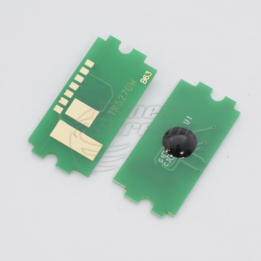 Чип за модул - TK5270CHIP6KM-SCC 6000 копия магента, доставчик Static Control предназначен за TK-5270M - Изображение 1