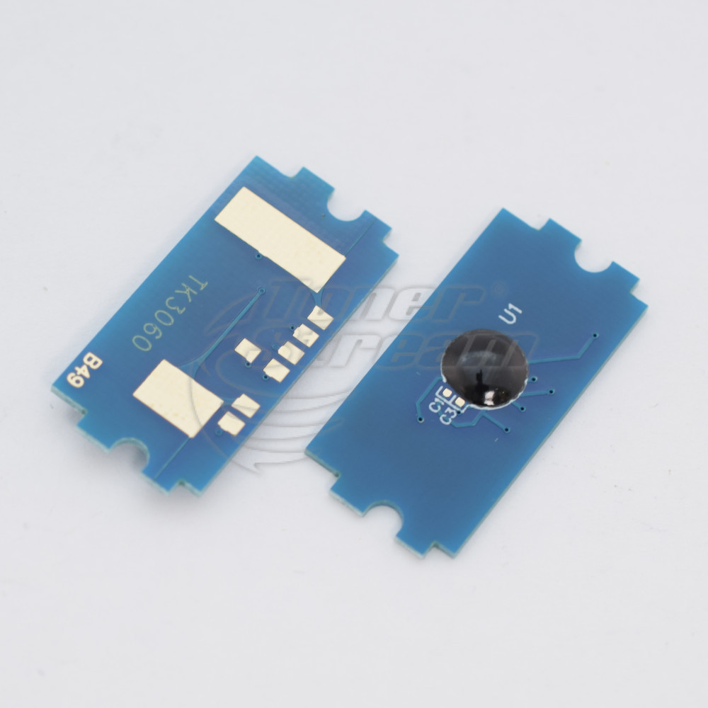 Чип за модул - TK3060CHIP14K5-SCC 14500 копия монохромен, доставчик Static Control предназначен за TK-3060 - Изображение 1