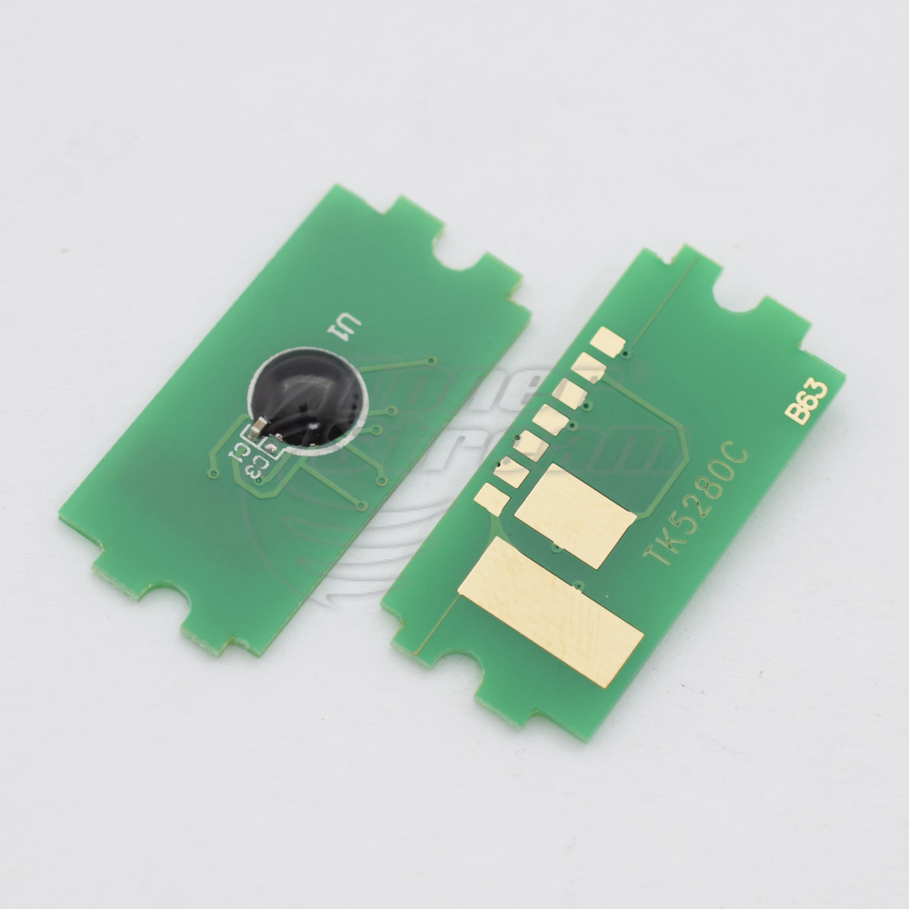 Чип за модул - TK5280CHIP11KC-SCC 11000 копия циан, доставчик Static Control предназначен за TK-5280C - Изображение 1