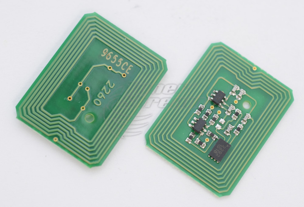 Чип за модул - OKIC9655CHIP22KC-SCC 22000 копия циан, доставчик Static Control предназначен за 43837131 - Изображение 1