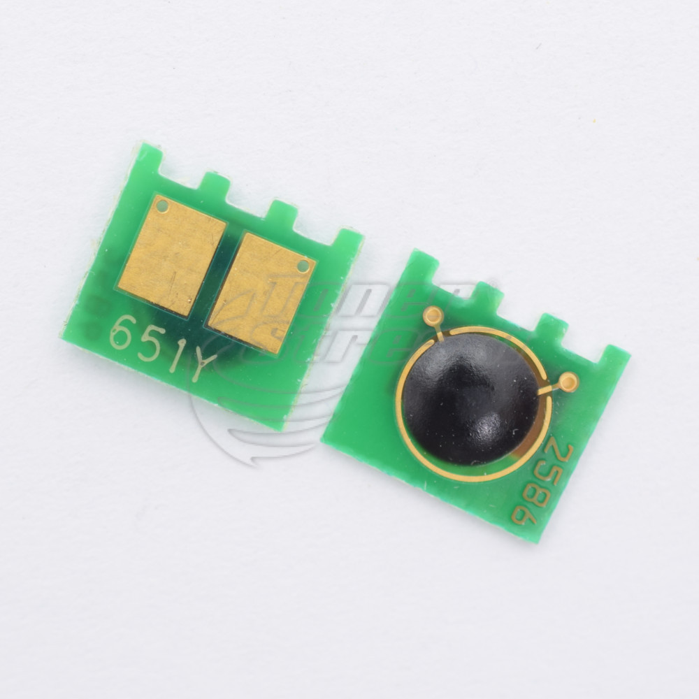 Чип за модул - HPM651CHIP15КY-SCC 15000 копия жълт, доставчик Static Control предназначен за CF332A - 654A - Изображение 1
