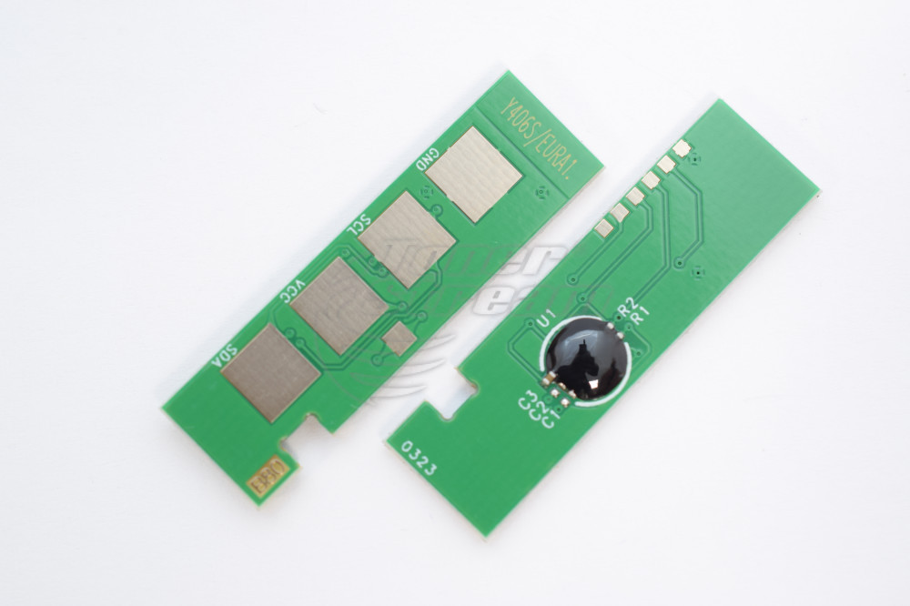 Чип за модул - SAM365CHIP1KY-SCC 1000 копия жълт, доставчик Static Control предназначен за CLT-Y406S / SU462A - Изображение 1