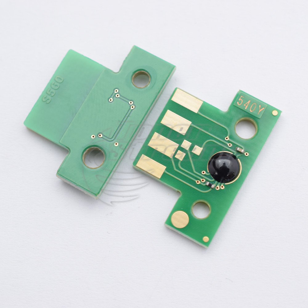 Чип за модул - LEXC540CHIP2KY-SCC 2000 копия жълт, доставчик Static Control предназначен за C540H1YG - Изображение 1