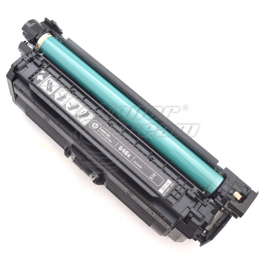 Нова оригинална тонер касета Hewlett-Packard CE264X - 646X- 17000 копия, черна, предназначена за Color LaserJet CM4540 MFP