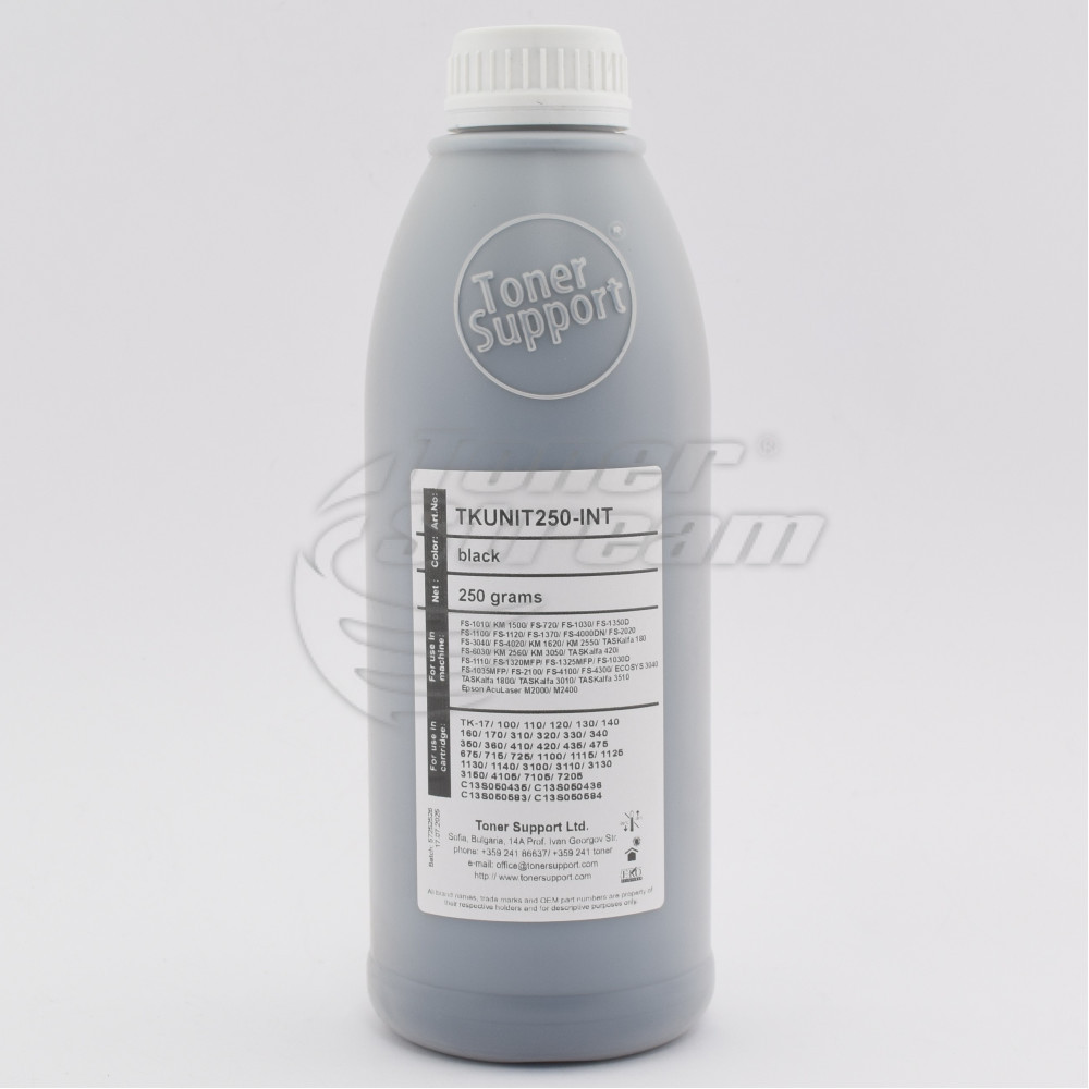 Monochrome toner in bottleTKUNIT250-INT - 250 gr. 7200 copies, suppliеr Integral for use in 4403510010 - Image 1