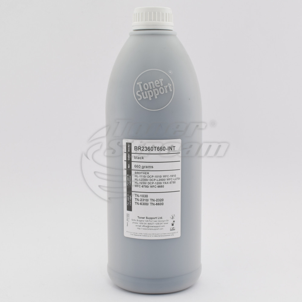 Monochrome toner in bottleBR2360T660-INT - 660 gr. , suppliеr Integral for use in 593-BBKC - Image 1