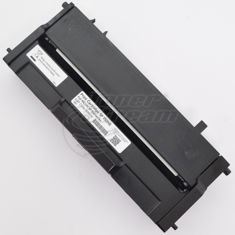 Toner cartridge Ricoh 408010- 1500 copies, monochrome, for use in SP 150