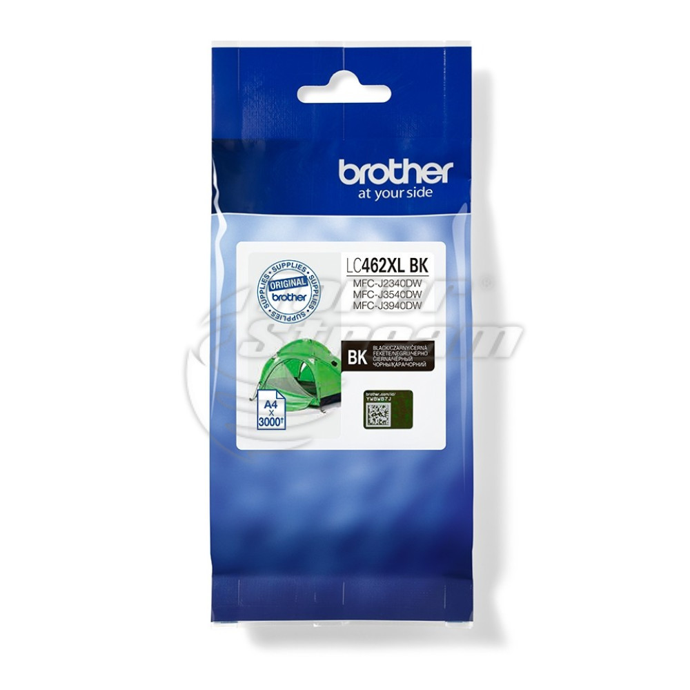 Ink Cartridge - LC462XLBKINK-OEM 3000 copies, black, suppliеr Brother for use in MFC-J2340