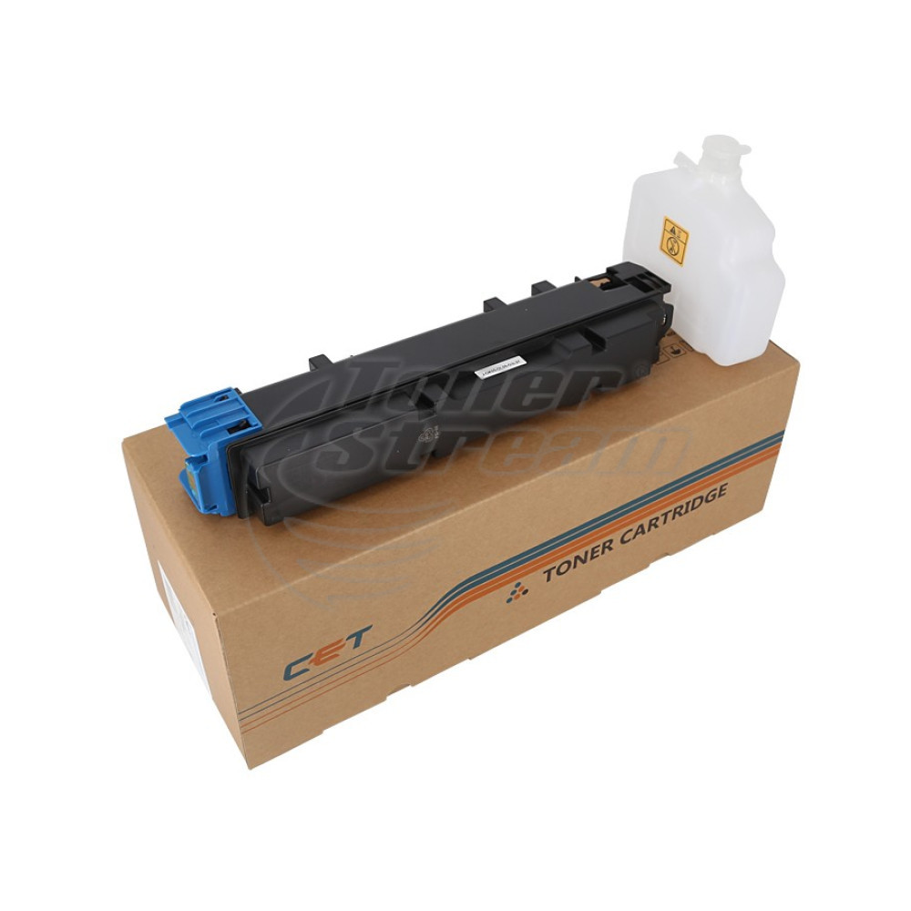 Съвместима CET тонер касета Kyocera/Mita TK-5380C- 13000 копия, циан, предназначена за ECOSYS PA4000c