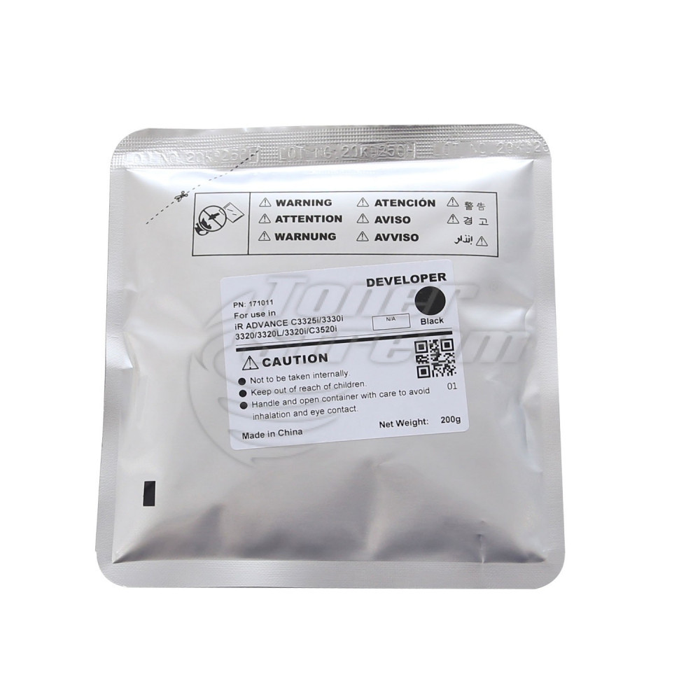 Девелопер CANC3330D200B-CET 200 гр. черен, доставчик CET Group, предназначен за FM1-B267-020 ImageRUNNER ADVANCE C3330
