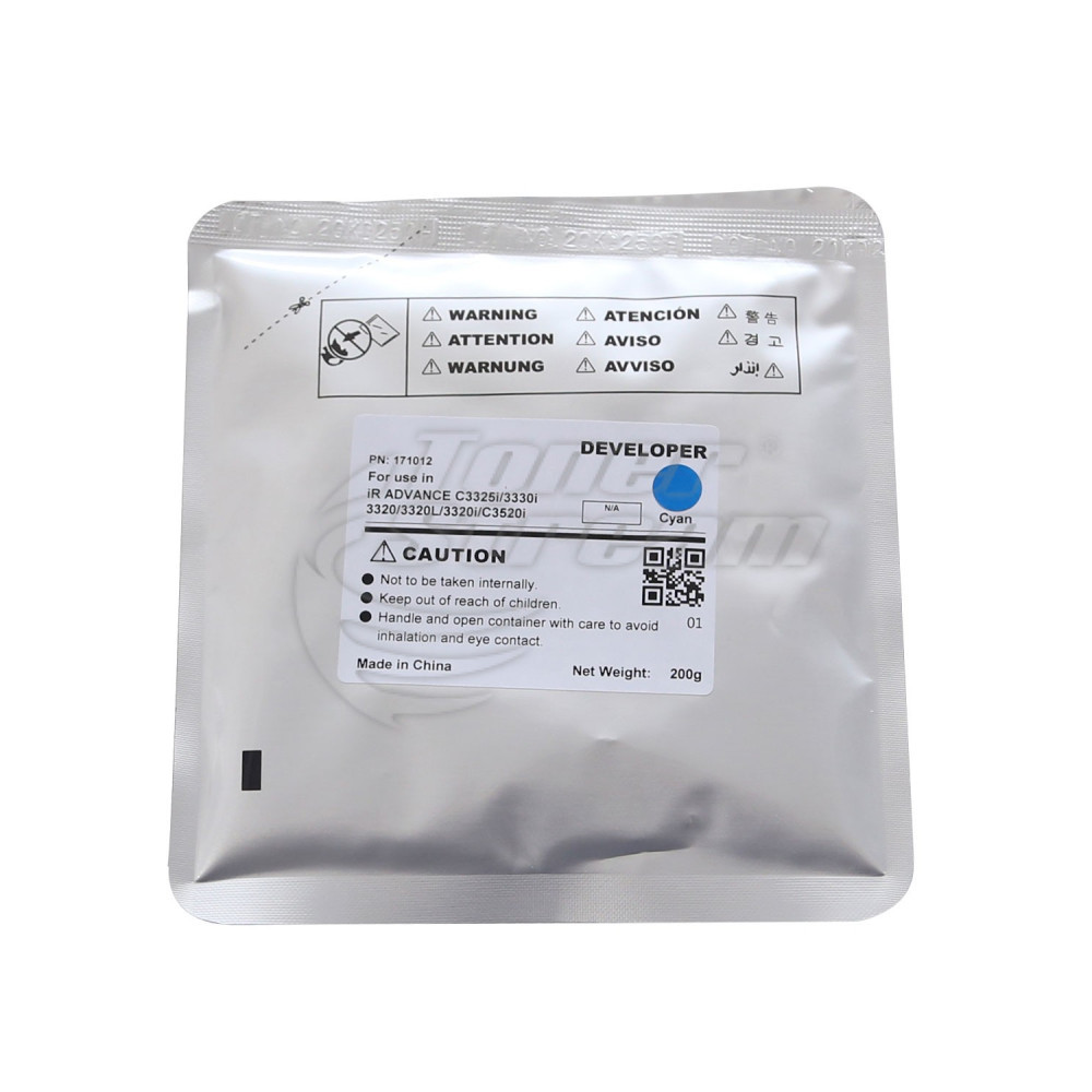 Девелопер CANC3330D200C-CET 200 гр. циан, доставчик CET Group, предназначен за FM1-B266-020 ImageRUNNER ADVANCE C3330