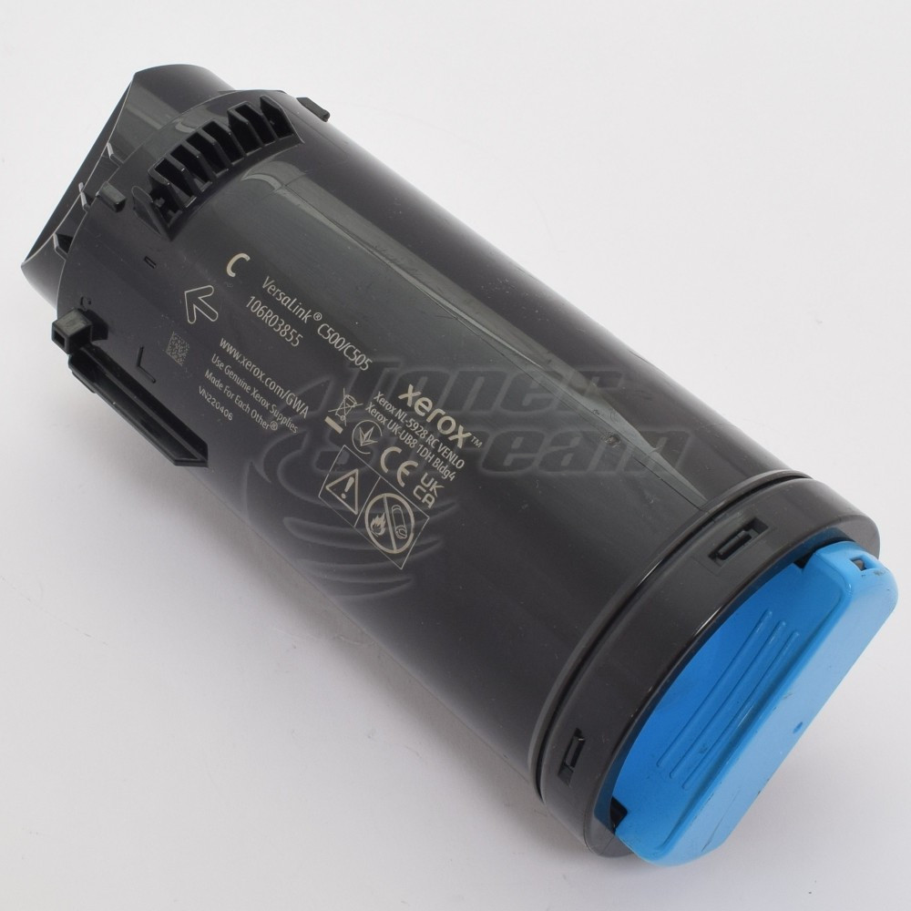Toner cartridge Xerox 106R03884- 9000 copies, cyan, for use in VersaLink C500