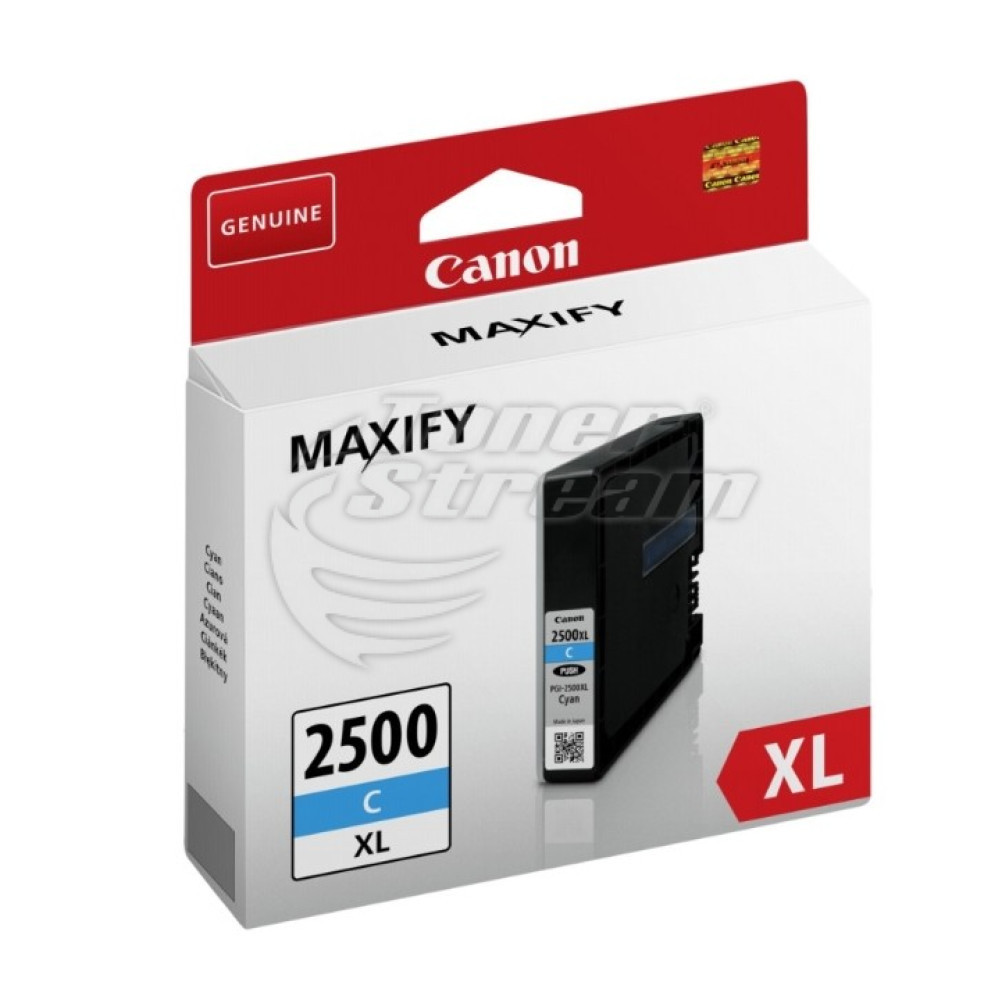 Мастилница - CANPGI2500XLINKC-OEM 1755 копия, циан, доставчик Canon предназначен за MAXIFY MB5450