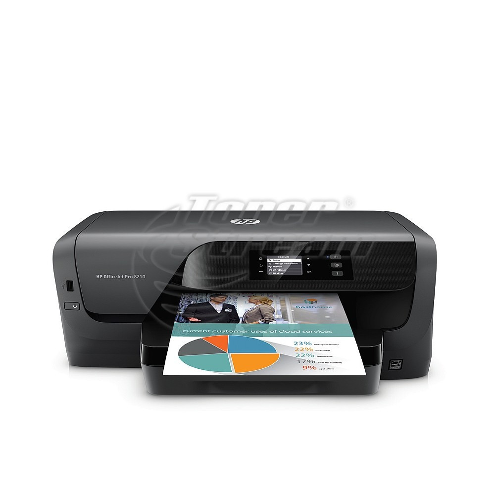 Цветен А4 мастиленоструен принтер Hewlett-Packard OfficeJet Pro 8210