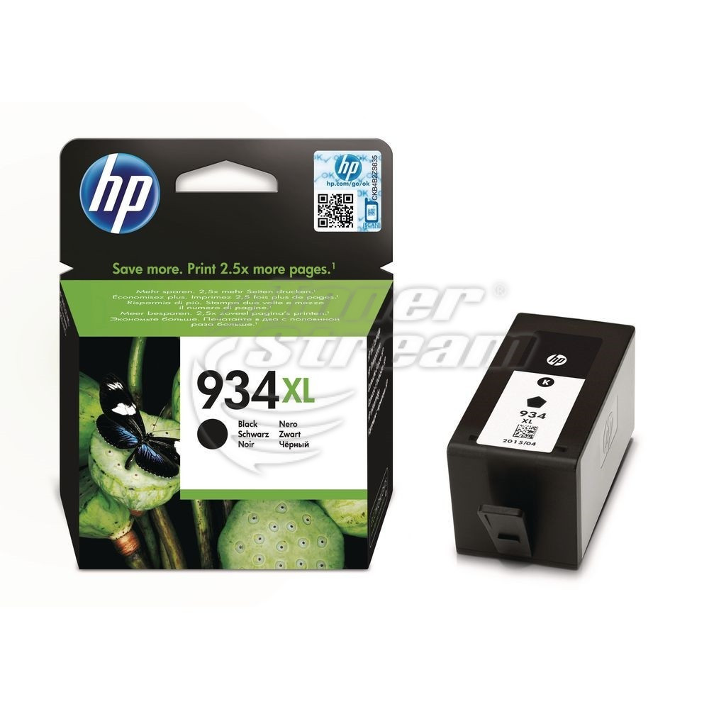 Мастилница - HP934XLBKINK-OEM 1000 копия, черна, доставчик Hewlett-Packard предназначен за Officejet Pro 6830