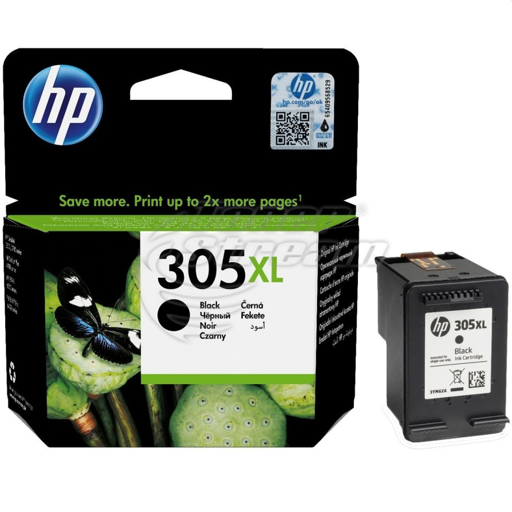 Мастилница - HP305XLBKINK - OEM 220 копия, черна, доставчик Hewlett-Packard предназначен за DeskJet 2810e