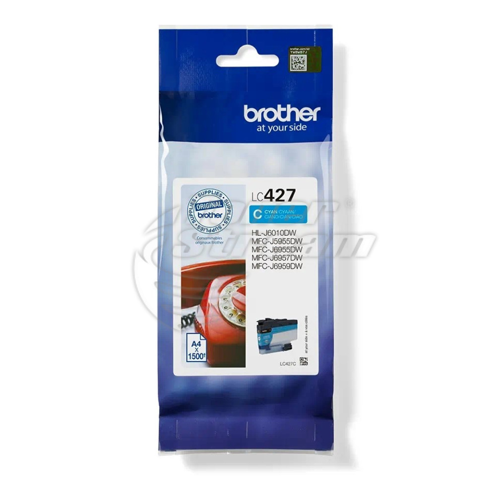 Мастилница - BR427CINK-OEM 1500 копия, циан, доставчик Brother предназначен за MFC-J5955