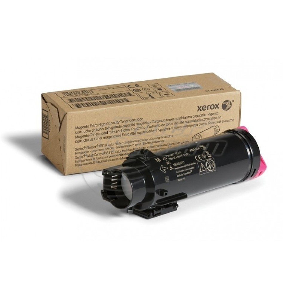 New original toner cartridge Xerox 106R03694- 4300 copies, magenta, for use in Phaser 6510 - Image 1