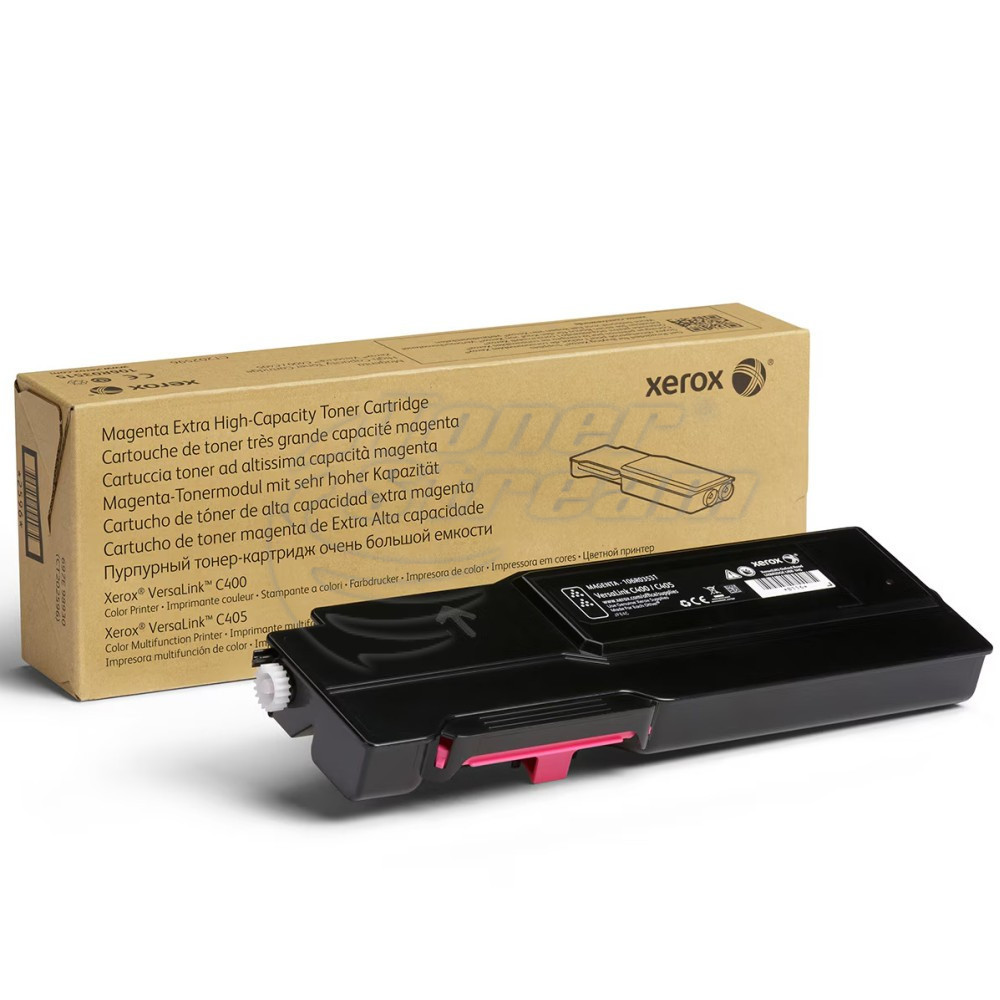 New original toner cartridge Xerox 106R03535- 8000 copies, magenta, for use in VersaLink C400 - Image 1