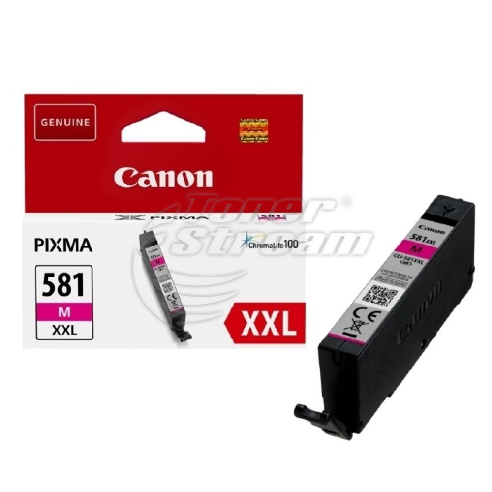 Ink cartridge - CANCLI581XXLINKM-OEM , magenta, suppliеr Canon for use in PIXMA TS9550а