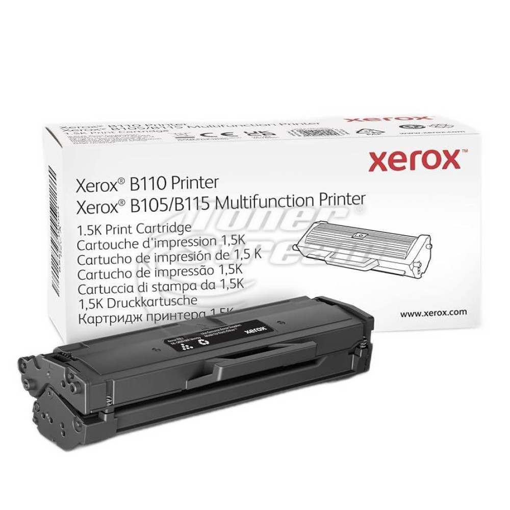 New original toner cartridge Xerox 006R04962- 1500 copies, monochrome, for use in B105 - Image 1