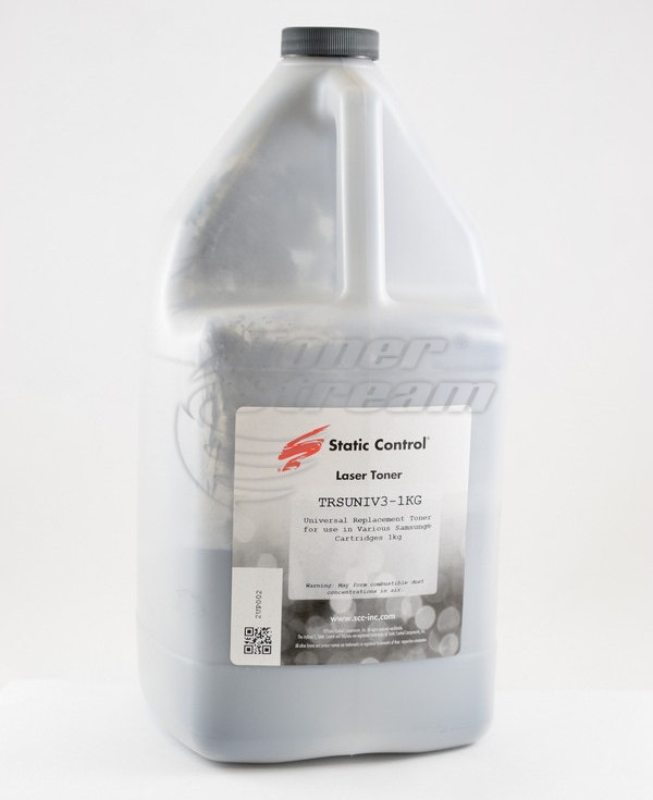 Монохромен тонер в бутилкаSAMUNIT1KG-3-SCC - 1000 гр. , доставчик Static Control предназначен за MLT-D205L / SU963A