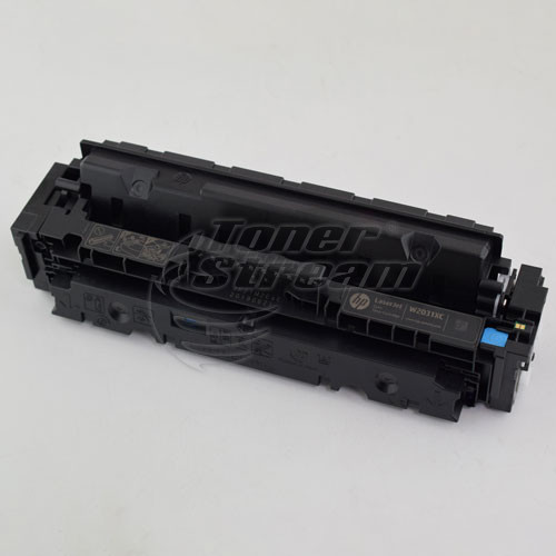 New original toner cartridge Hewlett-Packard W2031X - 415X- 6000 copies, cyan, for use in Color LaserJet Pro M454