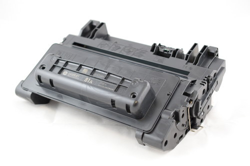 Нова оригинална тонер касета Hewlett-Packard CF281A - 81A- 10500 копия, монохромна, предназначена за LaserJet Enterprise M606