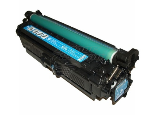 New original toner cartridge Hewlett-Packard CE401A - 507A- 6000 copies, cyan, for use in Color LaserJet Enterprise 500 M551