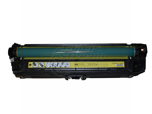 New original toner cartridge Hewlett-Packard CE272A - 650А- 15000 copies, yellow, for use in Color LaserJet Enterprise CP5525