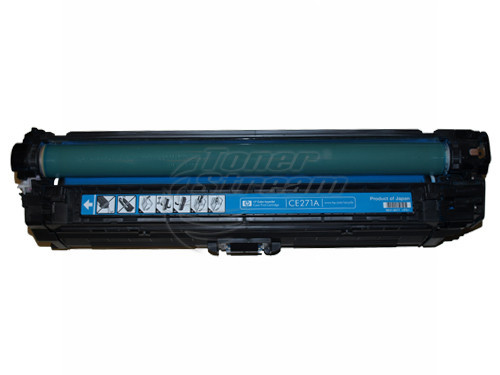 New original toner cartridge Hewlett-Packard CE271A - 650А- 15000 copies, cyan, for use in Color LaserJet Enterprise CP5525