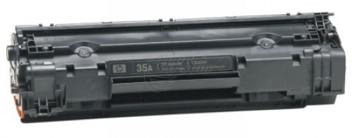 New original toner cartridge Hewlett-Packard CB435A - 35A- 1500 copies, monochrome, for use in LaserJet P1005