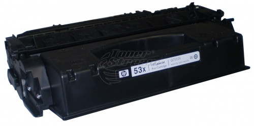 Нова оригинална тонер касета Hewlett-Packard Q7553X - 53X- 7000 копия, монохромна, предназначена за LaserJet P2015