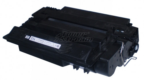 Нова оригинална тонер касета Hewlett-Packard Q7551X - 51X- 13000 копия, монохромна, предназначена за LaserJet P3005