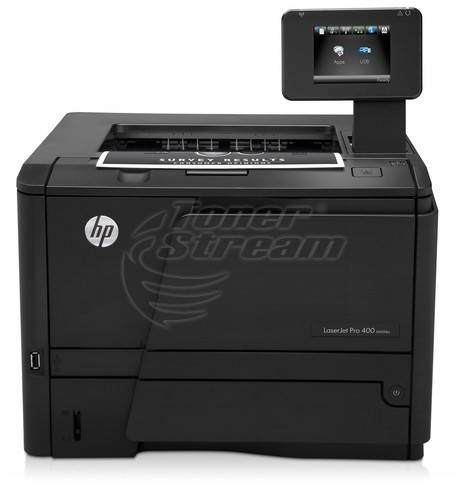 Втора употреба монохромен А4 лазерен принтер Hewlett-Packard LaserJet Pro 400 M401dn