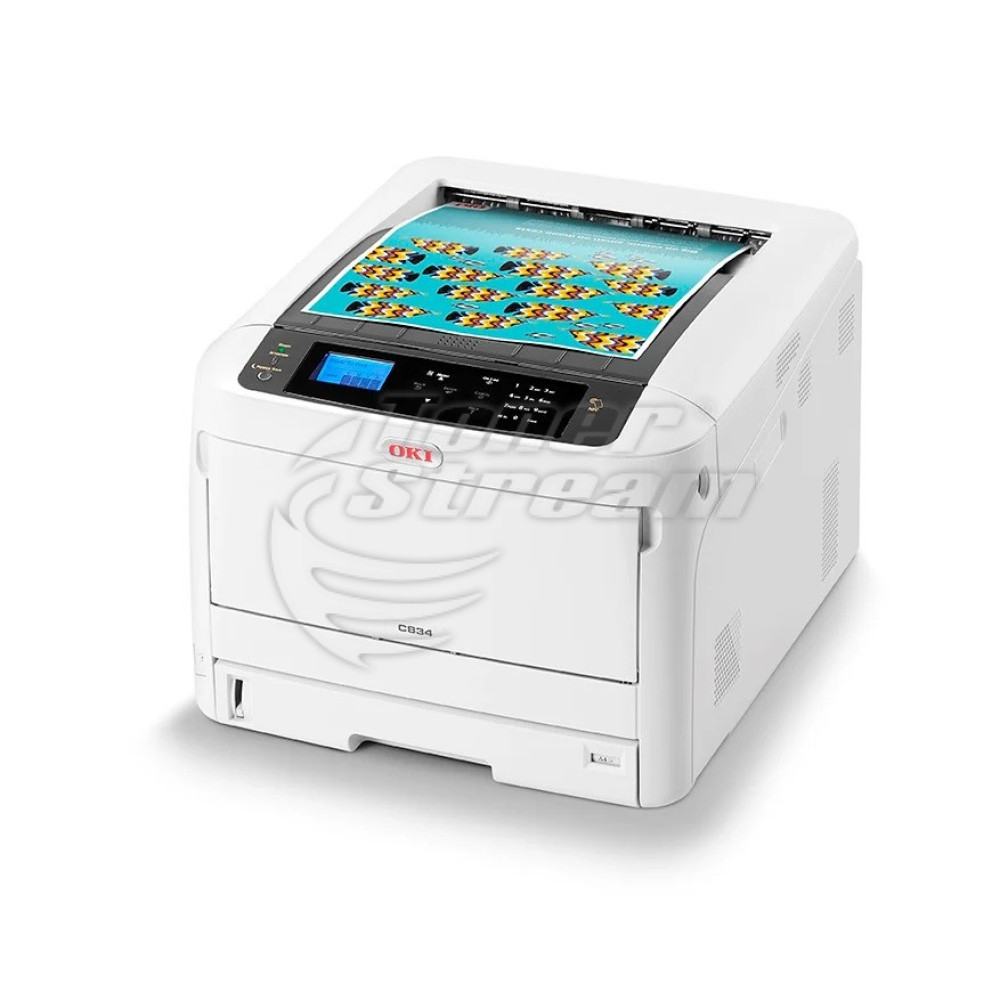 Възстановен цветен А3 LED принтер OKI C834dn