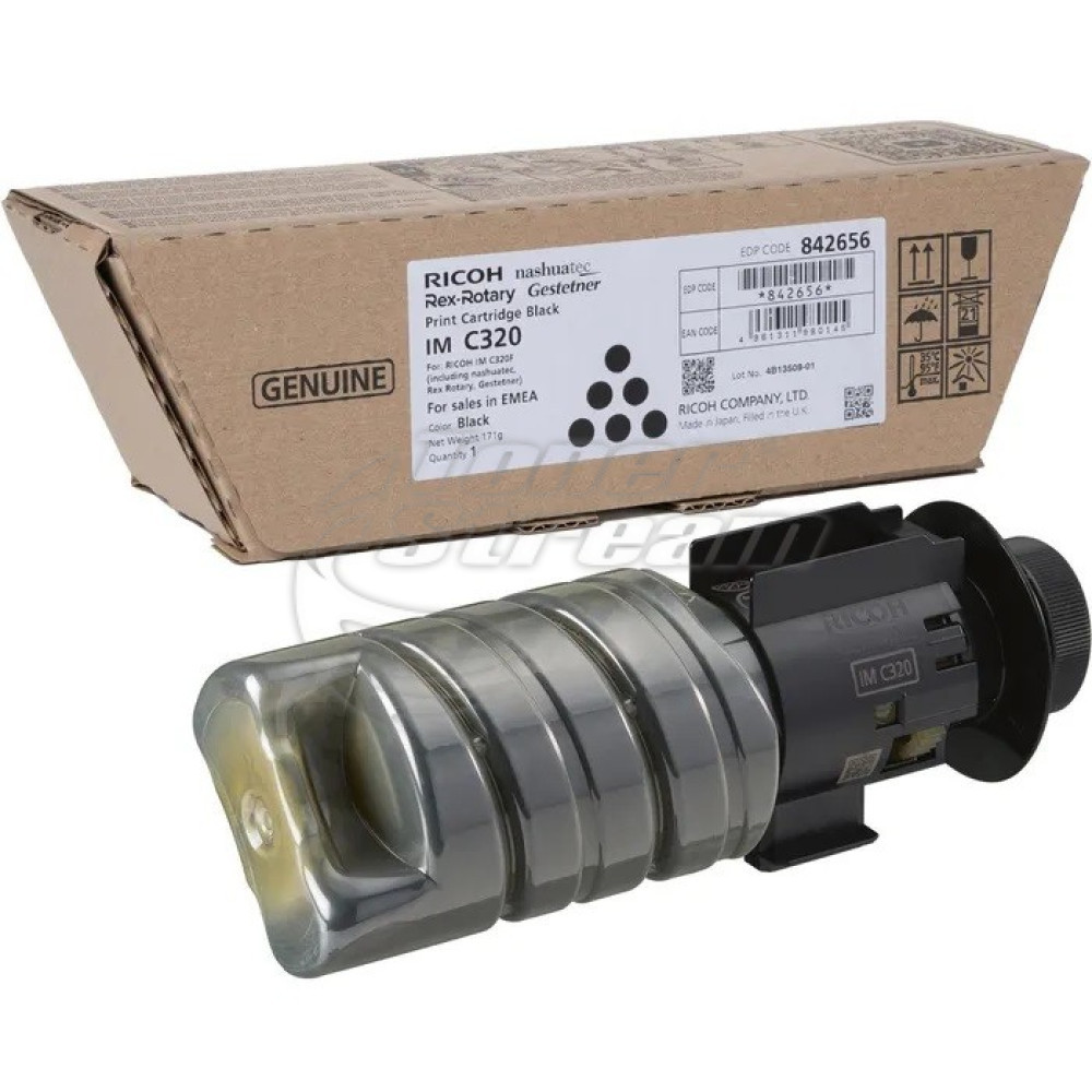 Нова оригинална тонер касета Ricoh 842656- 16000 копия, черна, предназначена за IM C320