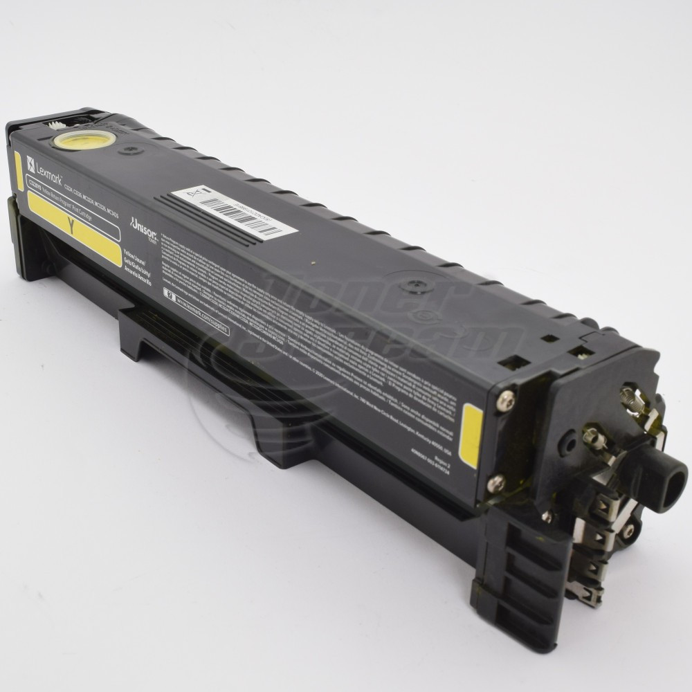 New original toner cartridge Lexmark C3220Y0- 1500 copies, yellow, for use in C3224 - Image 1
