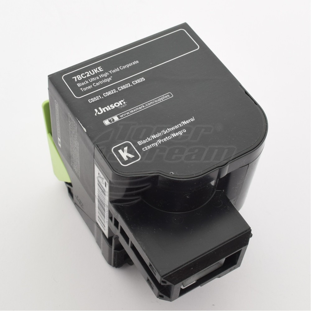 Streaming toner cartridge Lexmark 78C2UK0- 10500 copies, black, for use in CS521 - Image 1