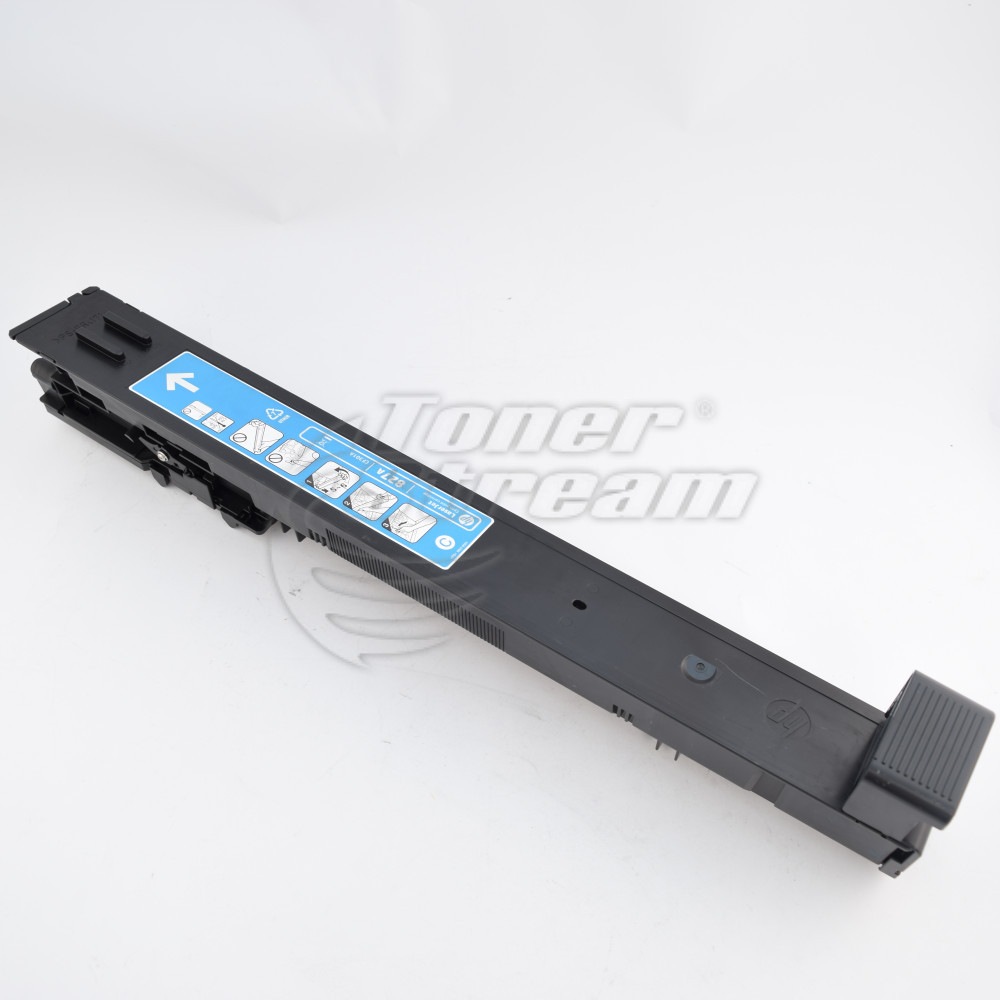 Streaming toner cartridge Hewlett-Packard CF301A - 827A- 32000 copies, cyan, for use in LaserJet Ent Flow M880 MFP - Image 1
