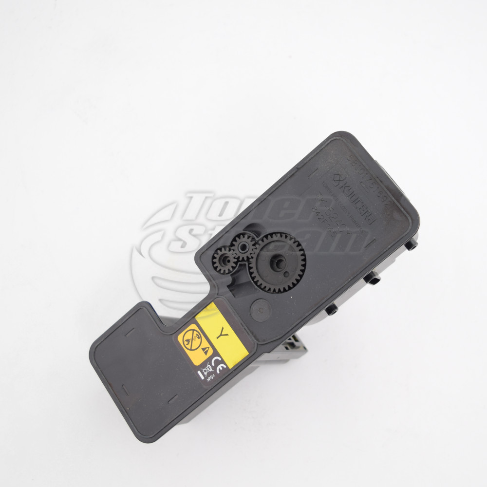 New original toner cartridge Kyocera/Mita TK-5240Y- 3000 copies, yellow, for use in ECOSYS P5026 - Image 1