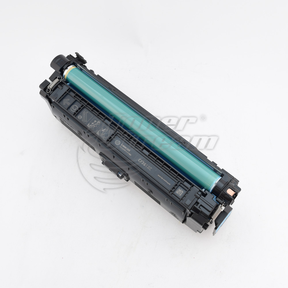 Streaming toner cartridge Hewlett-Packard CF361X - 508X- 9500 copies, cyan, for use in Color LaserJet Enterprise M552 - Image 1