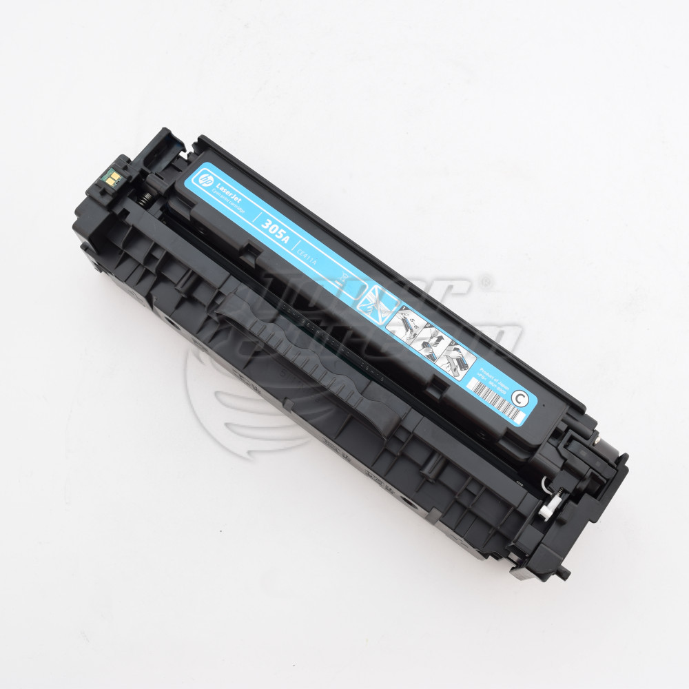 Toner cartridge Hewlett-Packard CE411A - 305A- 2600 copies, cyan, for use in Color LaserJet Pro 400 M451 - Image 1