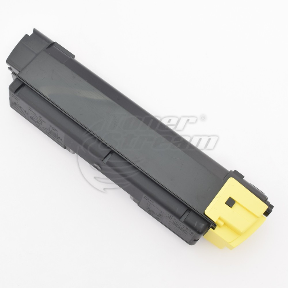 Продукт с нарушена опаковка, оригинална тонер касета Kyocera/Mita TK-590Y- 5000 копия, жълта, предназначена за FS-C5250DN - Изображение 1